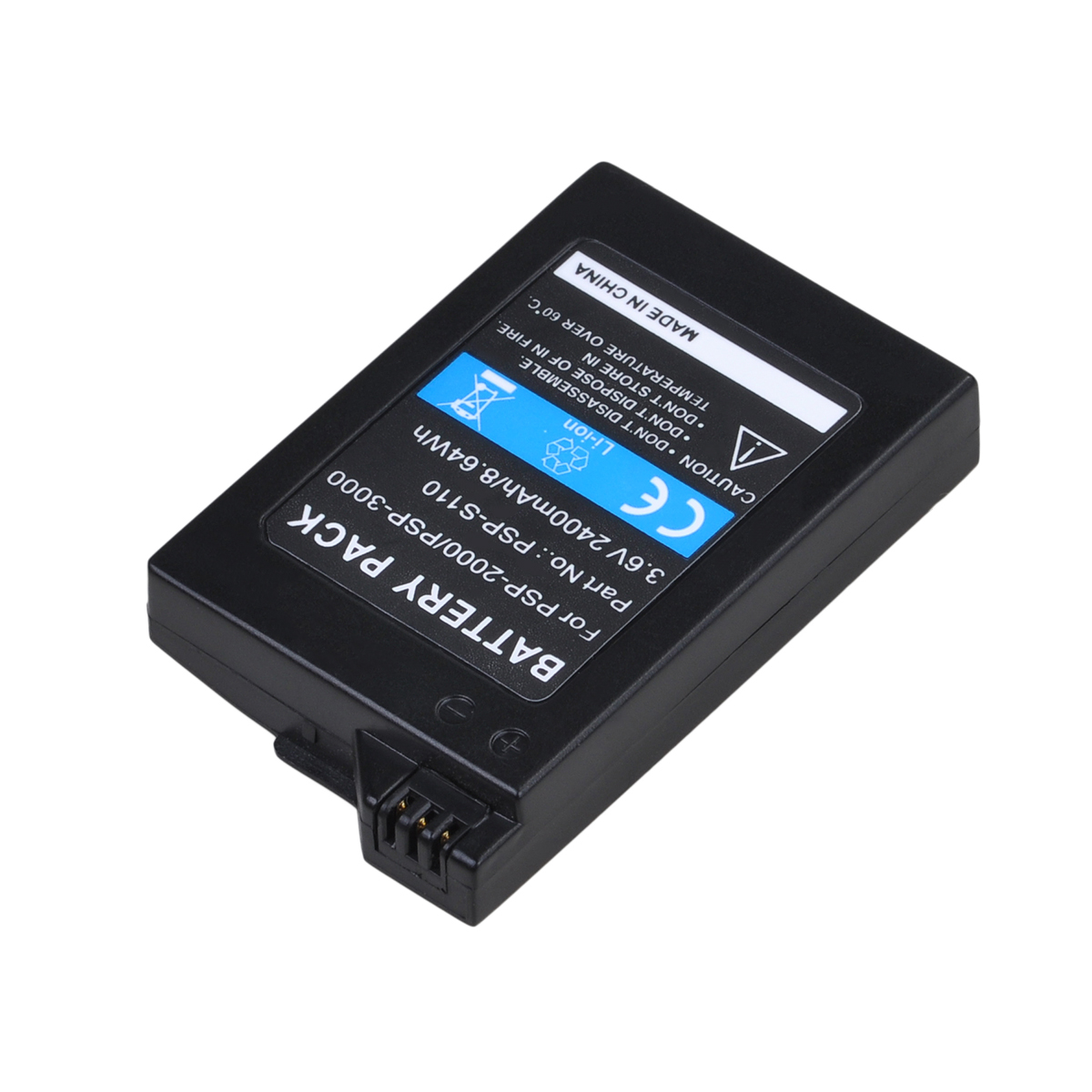 Batteria 2400mAh PSP-2000 PSP-3000 per Sony PSP2000 PSP2001 PSP2002 PSP2003 PSP2004 PSP2005 PSP2007 PSP2008 PSP3000