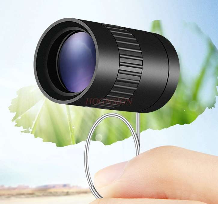 magnifying equipment Monoculars Small Mini Portable Mini Pocket High Power HD Night Vision Single Eye Thumb Looking Glasses