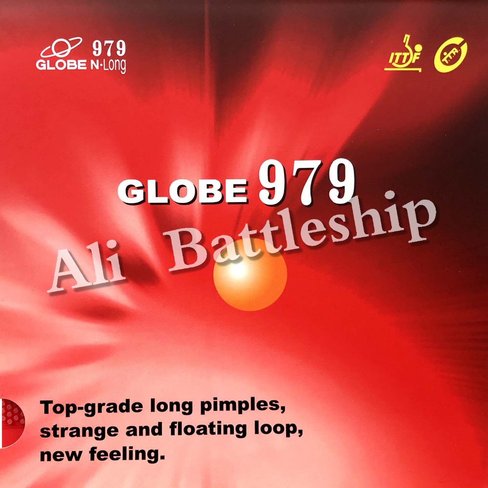 Original Globe 979 long pips out table tennis rubber with soft sponge for racket paddle ping pong