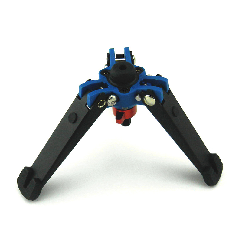 Monopode hydraulique universel avec vis à trois pieds, Base de Support pour appareil photo DSLR, caméscope, 3/8 pouces,