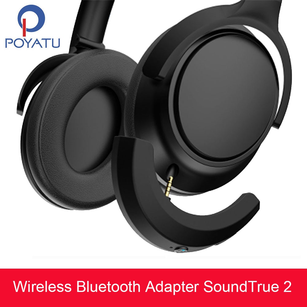 Poyatu bærbar trådløs bluetooth adapter til bose soundtrue 2 hovedtelefoner bluetooth modtager til soundtrue 2 adapter aptx mic