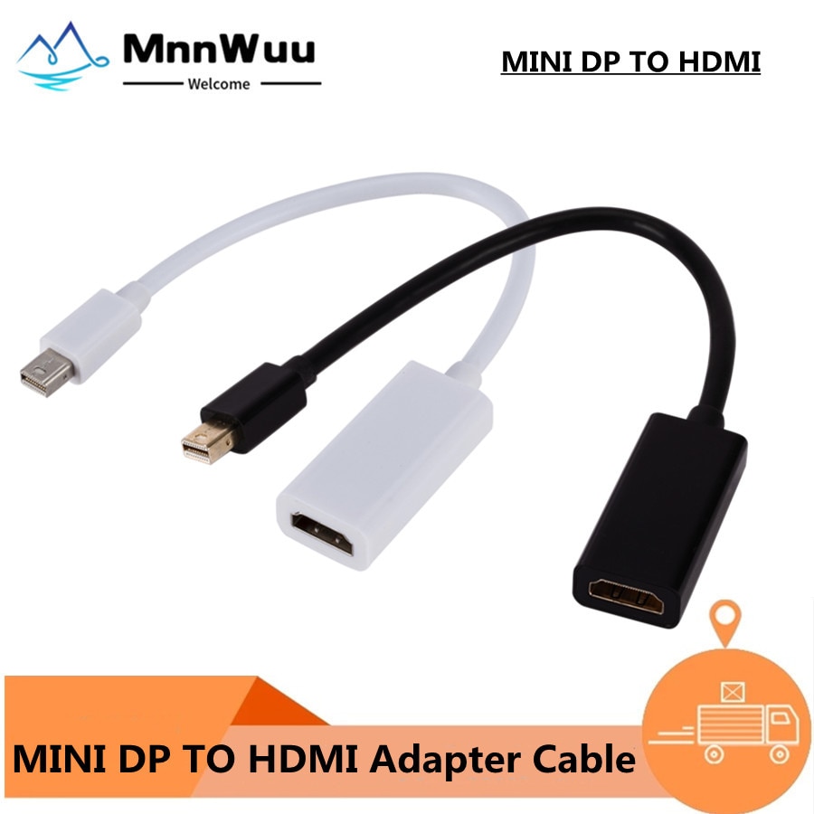 Thunderbolt Mini Display Port Dp Male Naar Hdmi-Compatibel Vrouwelijke Adapter Converter Kabel Voor Apple Mac Macbook Pro Air laptop
