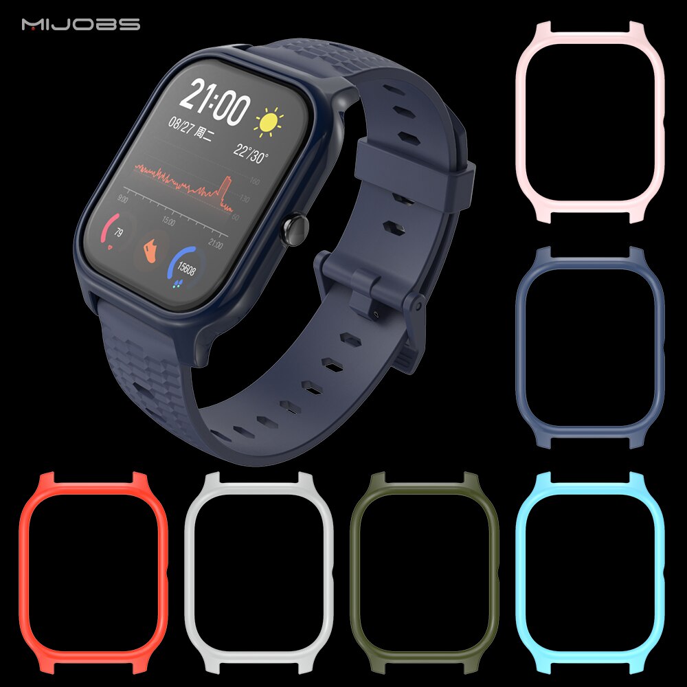 Para Amazfit GTS funda protectora parachoques cubierta completa TPU carcasa protectora para Huami Amazfit BIP/1S Accesorios