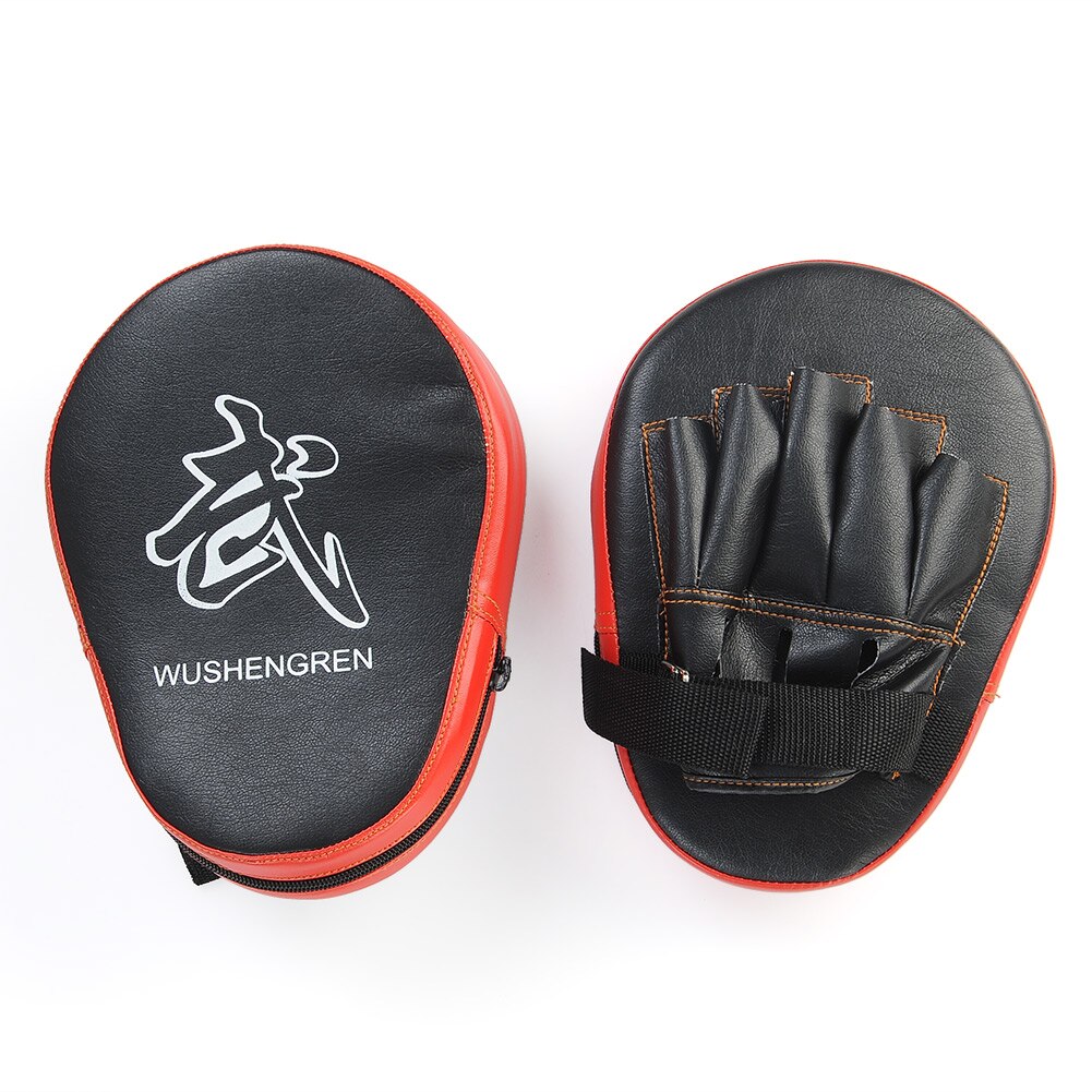 2pcs Boxing Mitt MMA Jab Focus Punch Pad Training Glove Karate Muay Thai