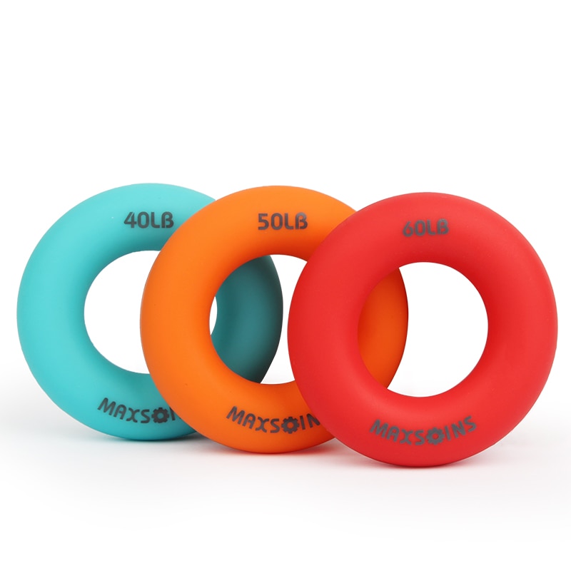 Anillo de silicona de agarre de pinza de mano, banda de resistencia para dedo, ejercicio para muñeca antebrazo, entrenamiento, expansor de mano carpiano