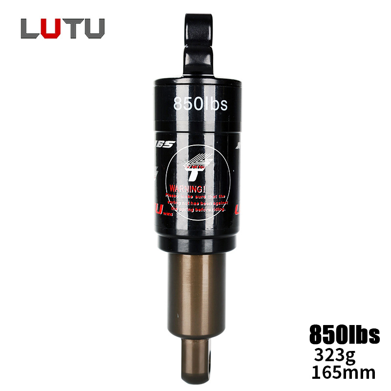 LUTU Bike Rear Shocks 165mm/190mm 850/1000 lbs MTB cross-country downhill bicycle electric hydraulic spring rear shock absorber: 165mm-850lbs