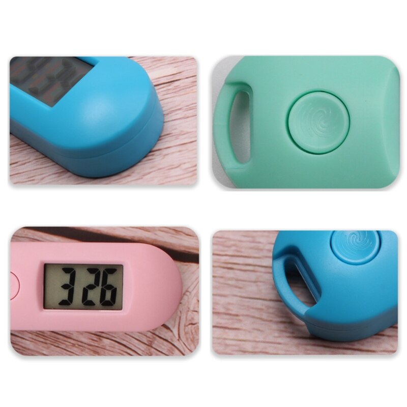 Mini Portable Silent Digital Electronic Clock for student Exam Study Library Y4QC