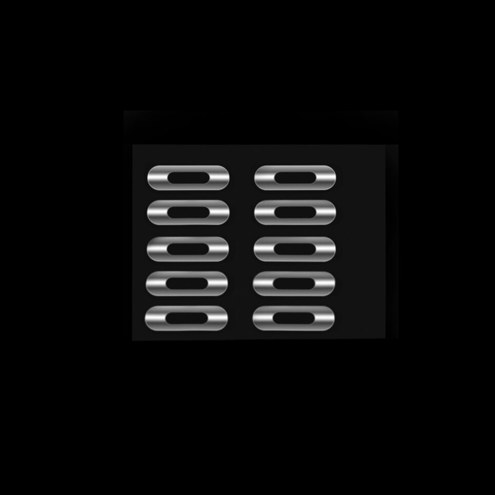 20/10 stück schutzfolien für ladeanschlüsse von iphone, samsung, xiaomi und anderen ios-geräzehn (typ c, Mikro-usb).: 10 matt für typ-c