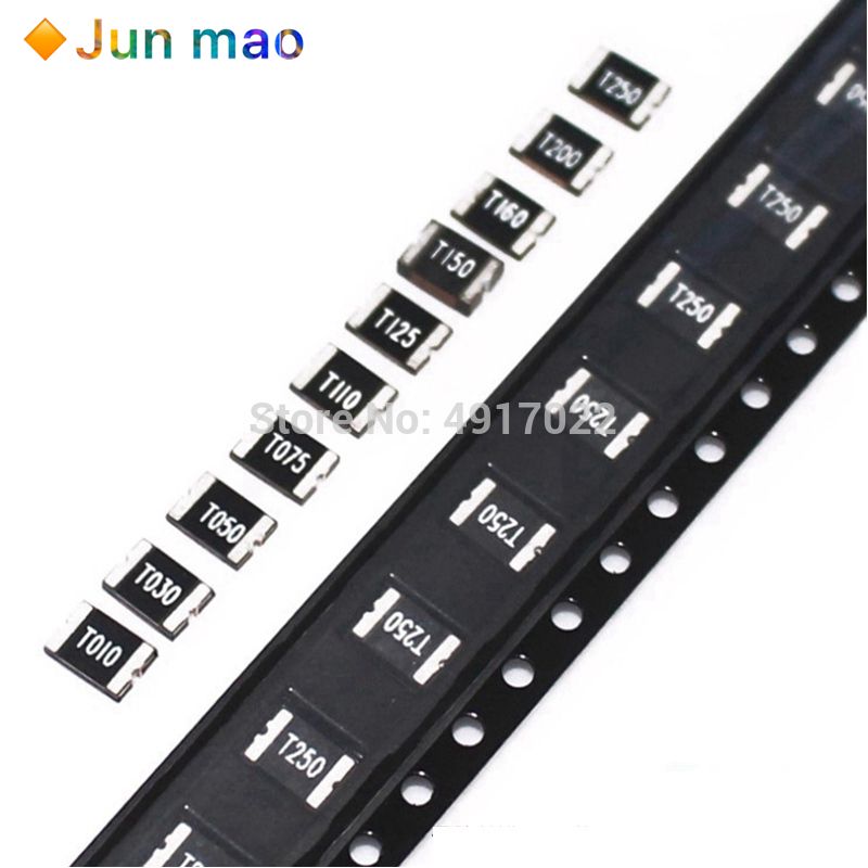 1812 3A 3000mA PPTC SMD 6V 8V 12V 16V 24V 30V SMT SMD Rückstellbare sicherung PPTC PolySwitch Selbst Erholung Sicherungen 1812L Erzielbaren Sicherung