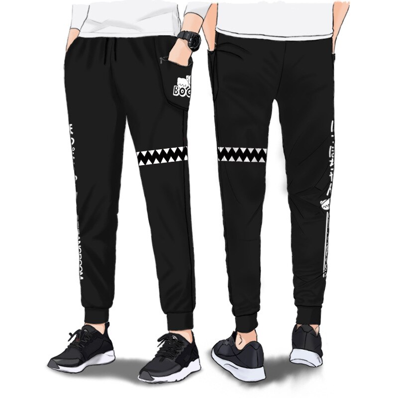 Volwassen Unisex Game Collection Katoen Potlood Zweet Broek Kostuums Voor Vrouw Man Plus Size