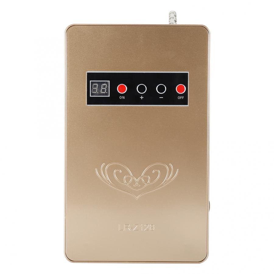 Multifunctional Portable 600mg/h Ozone Generator Ozonator Household Water Food Vegetable Sterilizer Tools 220V 50Hz EU Plug: Gold