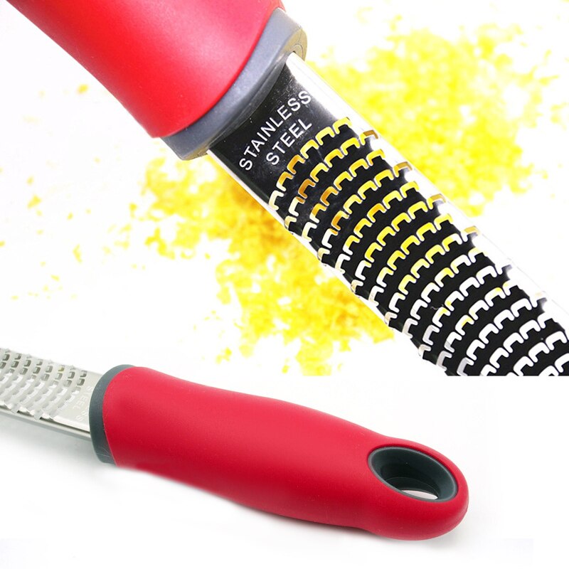 Citrus Zester Cheese Grater Cheese Lemon Ginger Garlic Nutmeg Chocolate Vegetable Plane Zesting tool