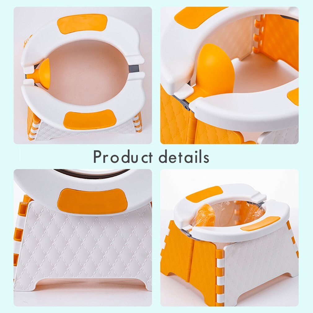 Draagbare Mobiele Baby Vouwen Toiletbril Zindelijkheidstraining Seat Geen Schone Kinderen Potty Urinoir Indoor En Outdoor Wc seat