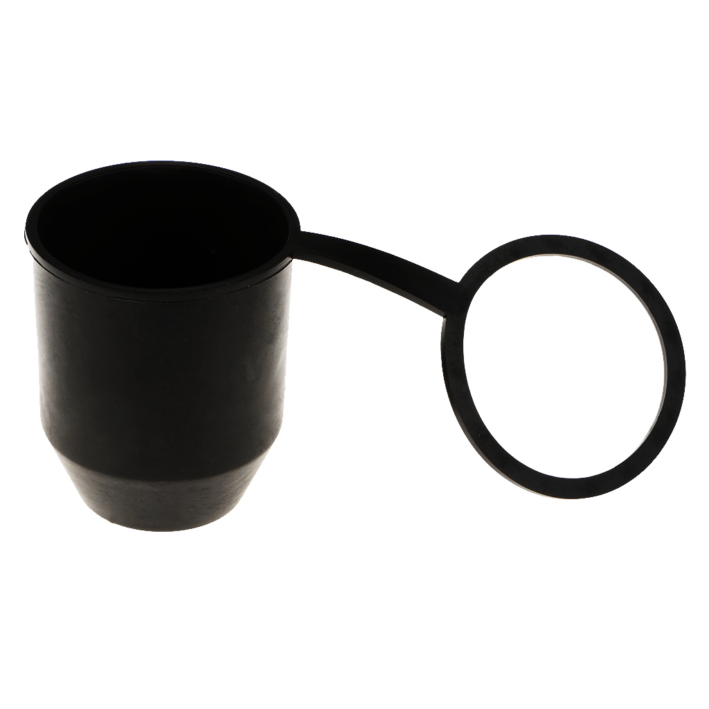 60mm Car Towbar Towball Plastic Cap Tow Ball Towing Protective Cover Black