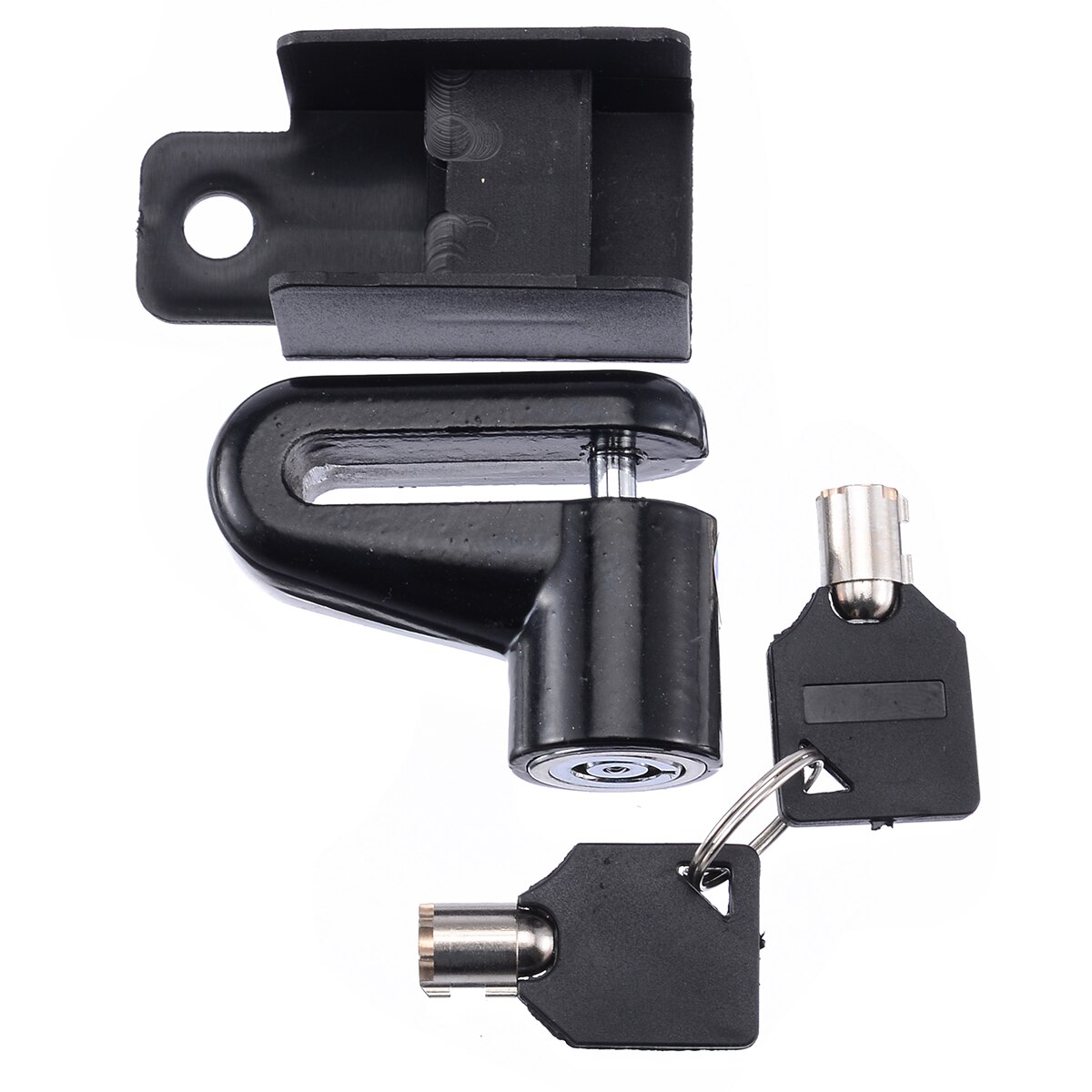 Anti-diefstal Fietsslot Zware Motorbike Veiligheid Rem Scooter Disc Lock Hangslot Met 2 Sleutels Fietsen Lock accessoires
