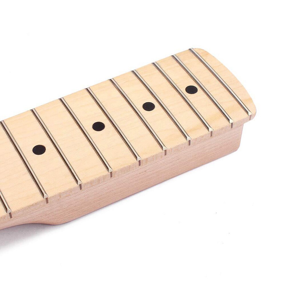 22 Frets Maple Fretboard Electric Guitar Neck Without Back Centerline Guitar Accessory Guitar Wood Maple Electric Guitar Neck