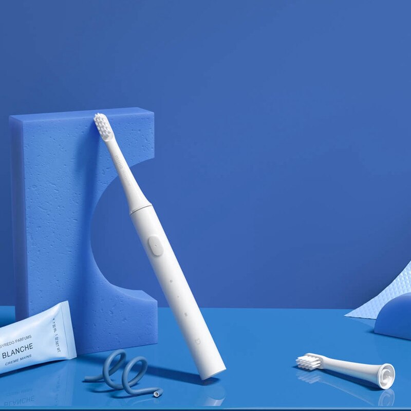 Xiaomi-cepillo de dientes eléctrico Xiaomi Mijia T100, resistente al agua, IPX7, recargable vía USB, automático, Ultra sónico