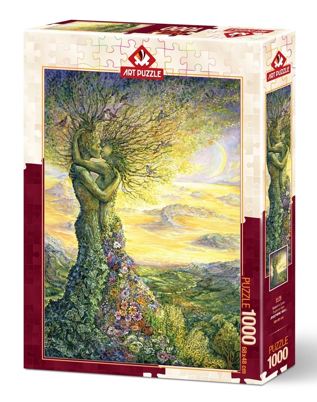 Art Puzzle Nature Love 1000 Piece Jigsaw Puzzle