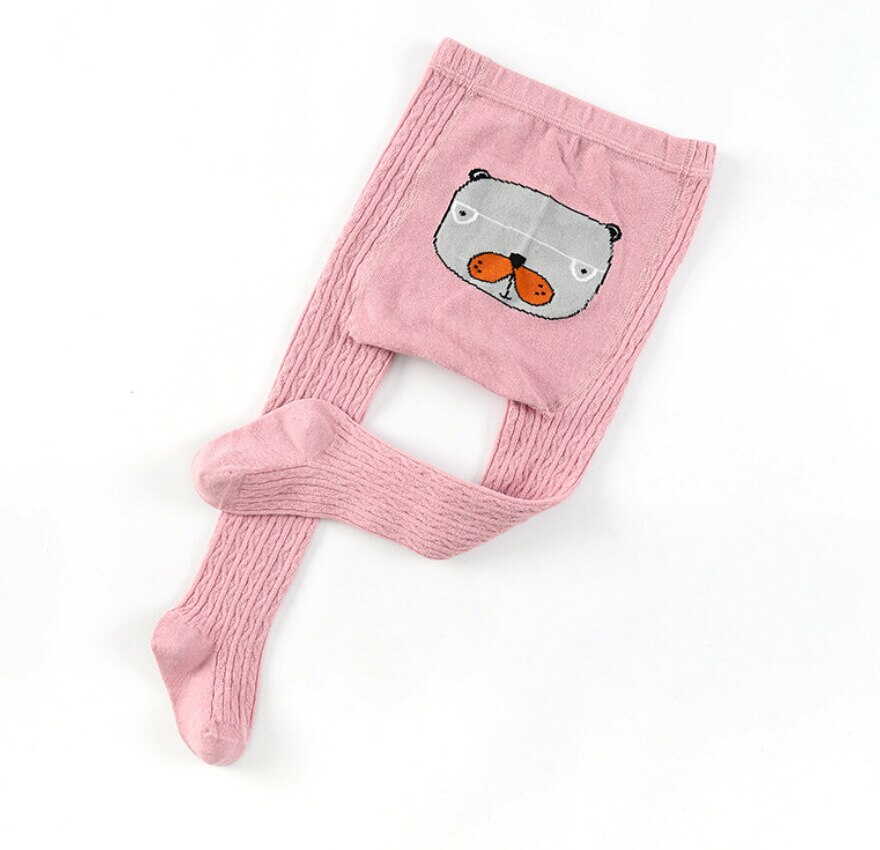 Baby Stuff Accessories Baby Boy Girl Infant Toddler Warm Long Knitted Legging Pants Trousers Stockings Pantyhouse: Pink / L for 4 to 6Years