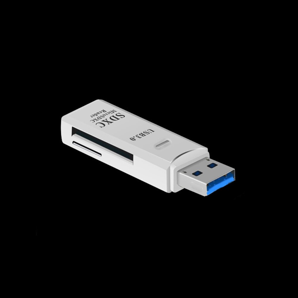 Adaptador de lector de tarjetas de memoria SD USB 3,0, alta velocidad, duradero, para Micro SD SDXC TF GDeals