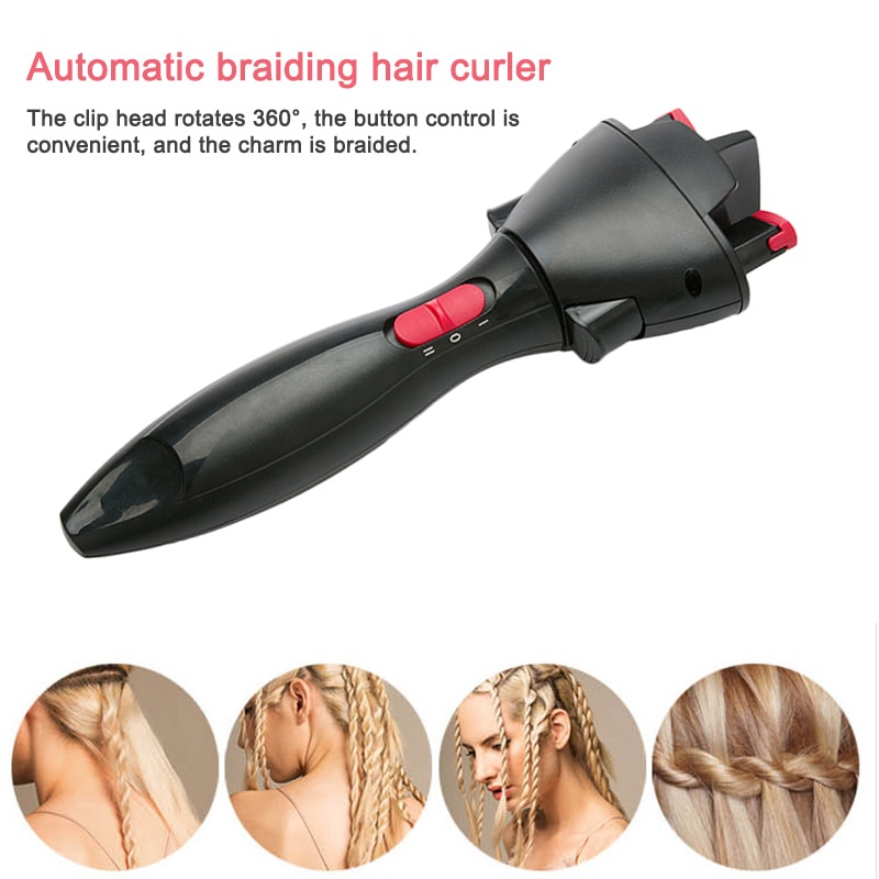 Elektrische Automatische Haar Braider Haar Snelle Styling Knoper Smart Elektrische Braid Machine Twist Gevlochten Haar Styling Tool