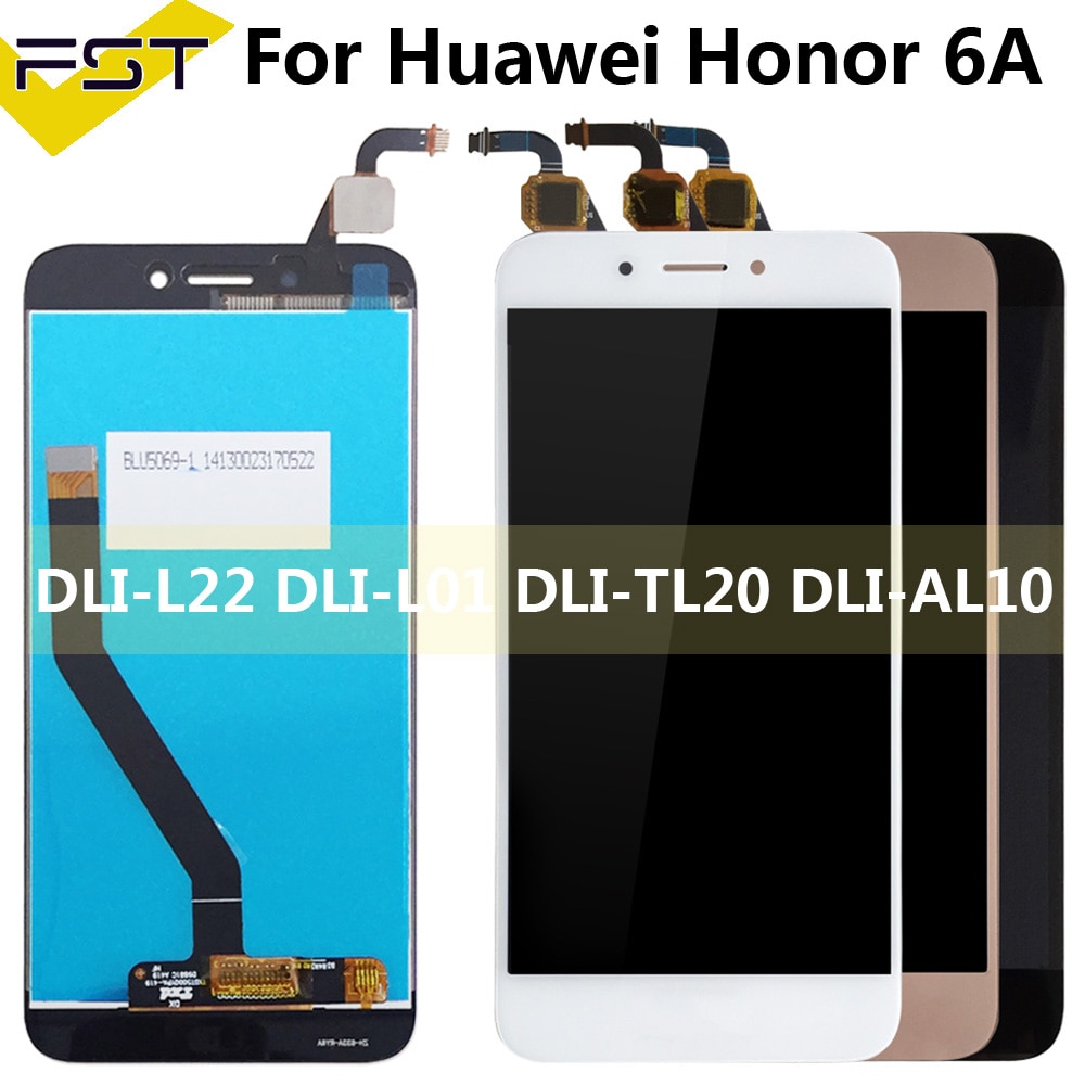 5,0 "Huawei Honor 6A DLI-L22 DLI-L01 DLI-TL20 DLI-AL10 LCD completa LCD pantalla + MONTAJE DE digitalizador con pantalla táctil con marco
