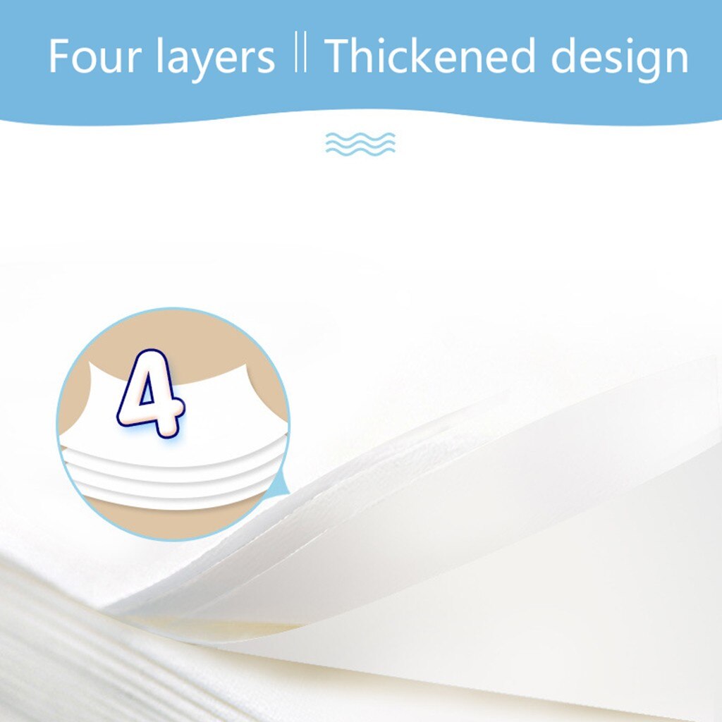 Tissue Paper 4 Layers Toilet Paper 300 Sheets Toilet Paper Roll Home Tissue Napkins Bathroom Supplies Household Clean