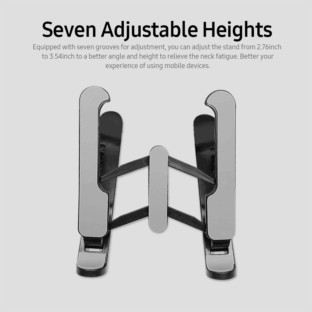 Adjustable Multi-angle Tablet Phone Stand Portable & Foldable Tablet Riser Universal Desk Stand for Mobile Devices