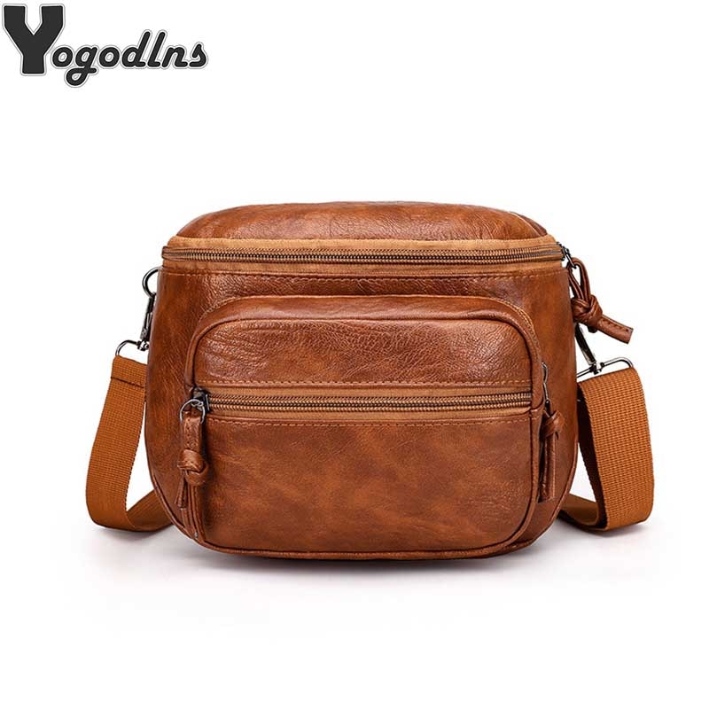 Mode Crossbody Tas Voor Vrouwen Zachte Pu Lederen Schoudertas Kleine Vierkante Tas Winkelen Lady Messenger Bag Multi-Pocket handtas