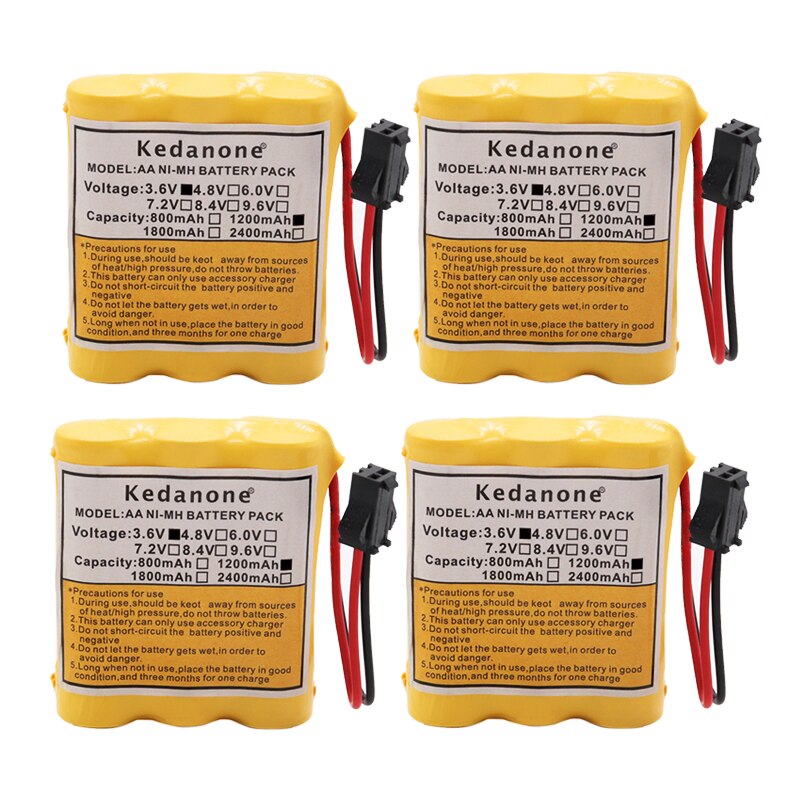 100% 1200 mah Ni-Mh 3.6 V AA batterie rechargeable pile AA pour RC voiture hélicoptère jouets lumière LED téléphone sans fil SM plug