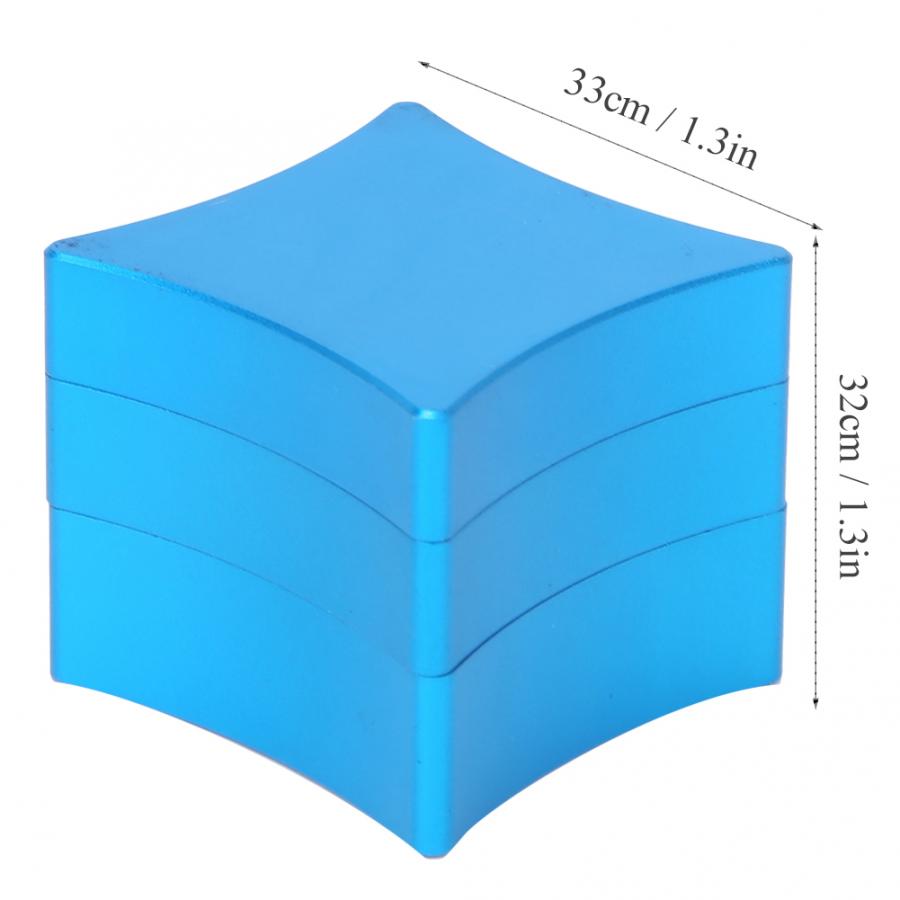 Biliardo biliardo stecca porta gesso mini stecca in alluminio supporto per gesso biliardo gessetti per biliardo scatola per custodia accessori per biliardo