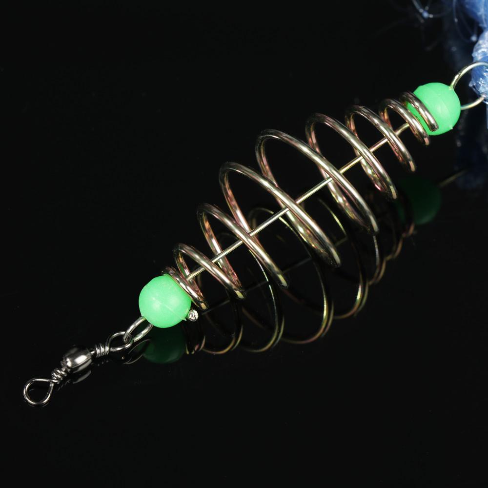 Thread Net Fishing Net High-carbon Steel Luminous Bead Cast Gill Nets Blue Green Copper Shoal Netting Fish