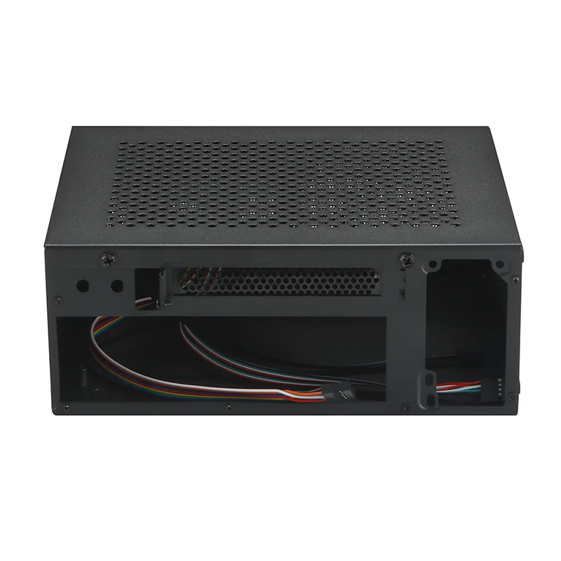 A09 3.8L ITX Chasis A4 HTPC Computadora portátil PC Soporte PCIe 2.5' SSD Drive Mini IPC Flex PSU Case