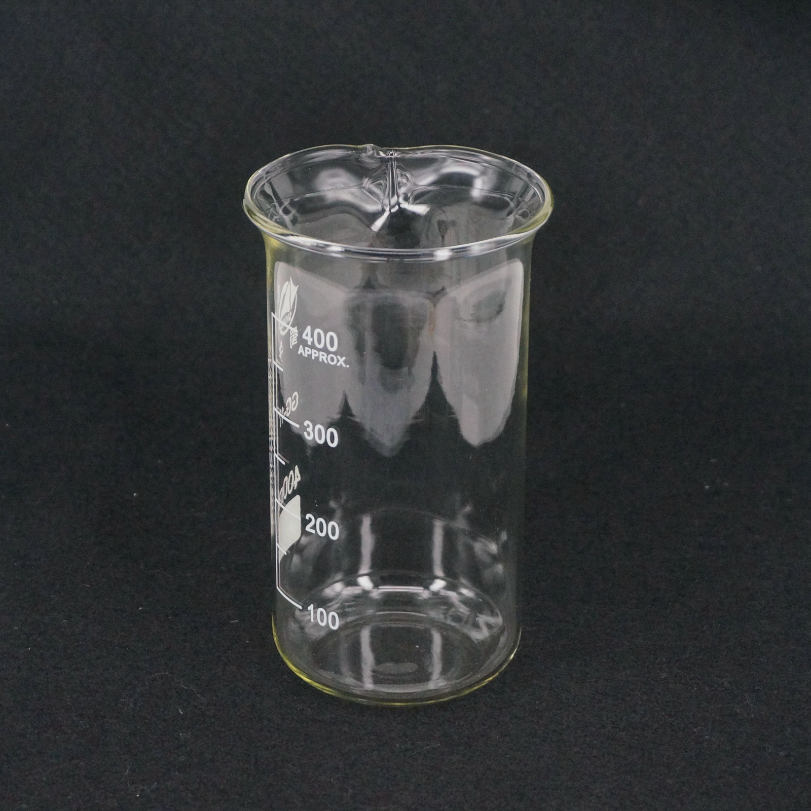 400ml Tall Form Beaker Chemistry Laboratory Borosilicate Glass Transparent Beaker Thickened with spout FREE SHIP