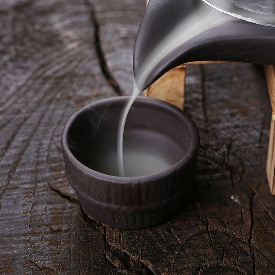 Ceramic Smoke Waterfall Incense Burner with Acrylic Windproof Cover Home Zen Indoor Incense Holder Aromatherapy Stove Ornament