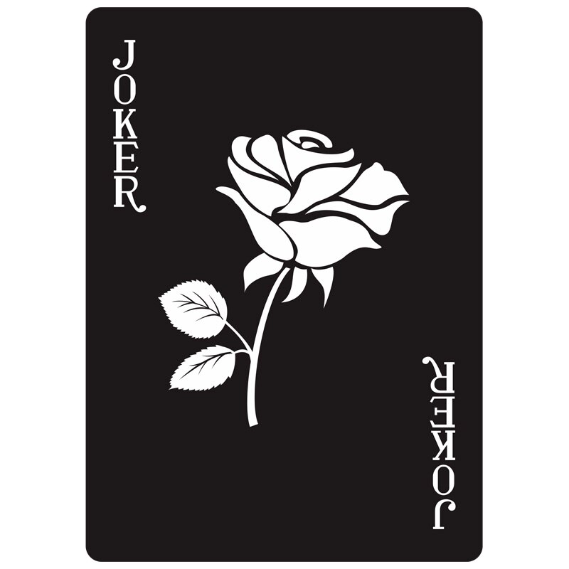 Plastic Poker Red Rose Waterdicht Speelkaarten 54 stuks Kaarten Familie Game L535