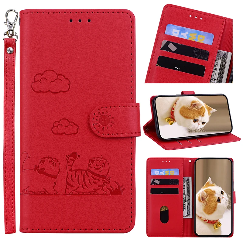 Custodia In Silicone Con Stampa Gatto Per Oppo Reno11 F 5G – Morbida, Antiurto E Color Bianco