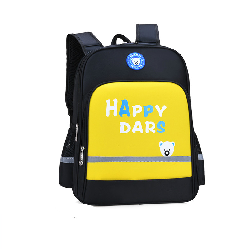 heißer Neue Kinder Schule Taschen für Jugendliche Jungen Mädchen Große Kapazität Schule Rucksack Wasserdichte Satchel Kinder Buch Tasche Mochila: Yellow large