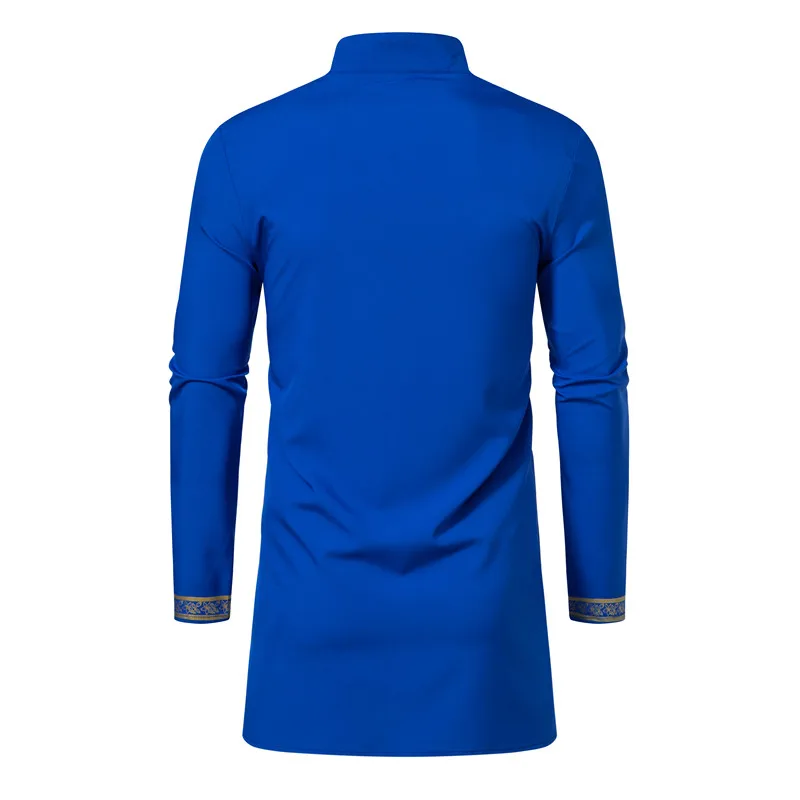 persoonlijkheid heren shirt met lange mouwen Vrije tijd diner print middellange kleding voor heren