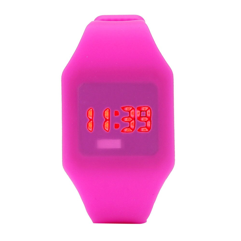 Casual heren dameshorloge siliconen led horloge sportarmband digitale cijfers klok polshorloges reloj digitaal pulsera