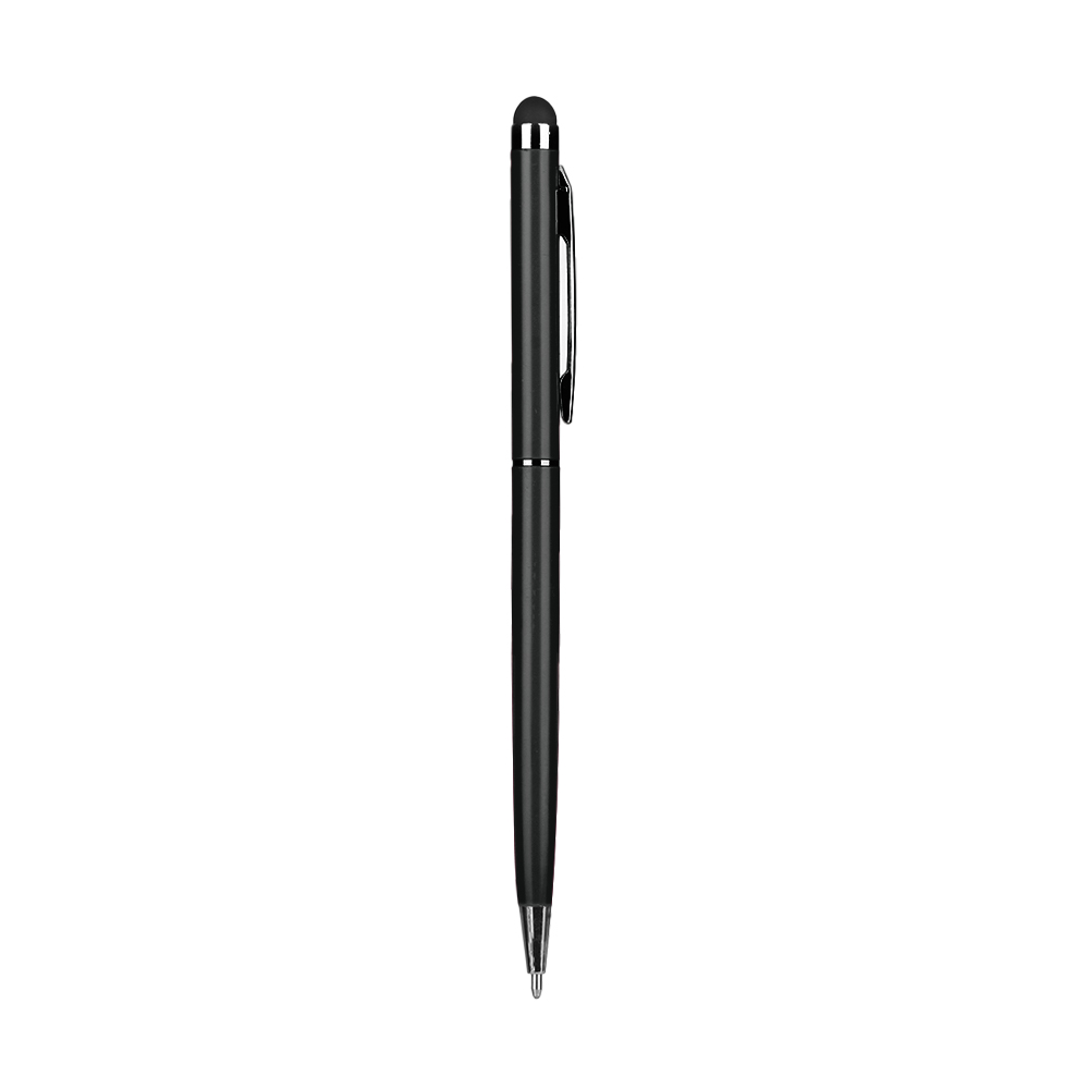 Dual-Use Stylus Mobile Phone Universal Touch Screen Pen for IPhone IPad Pen Ball Pen Writing Supplies Office School: WHITE