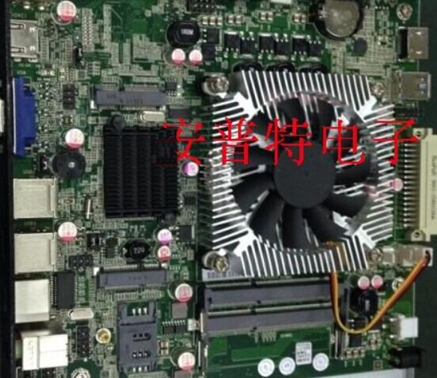 Dissipatore di calore della CPU 16 millimetri di spessore sottile cuscinetto a sfere ventilatore 1155 1150 Interfaccia Silenzioso i3