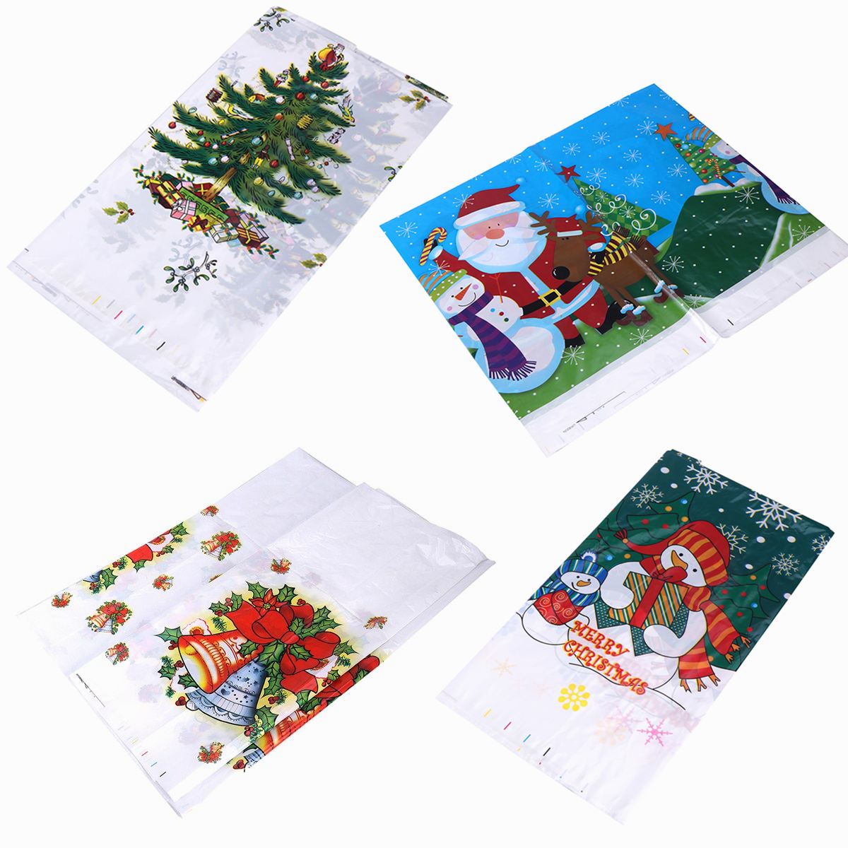 110X180 Cm Kerstboom Patroon Tafelkleed Rechthoekige Wegwerp Pvc Tafelkleed Tafelkleed Tafelloper Kerst Home Party