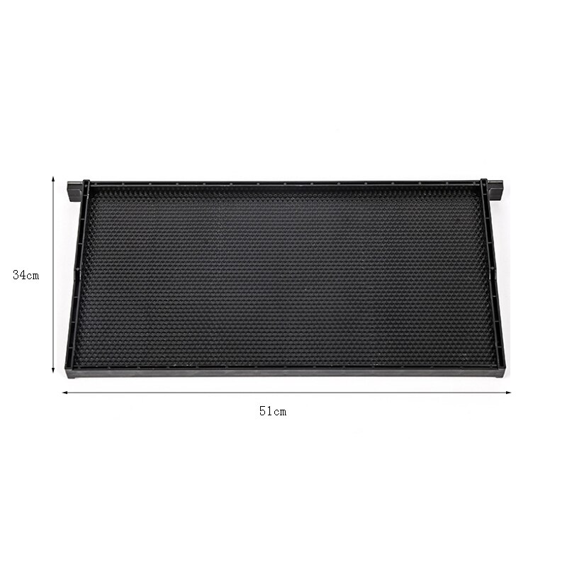 Plastic honeycomb frame Black integrated honeycomb frame Honeycomb equipment Beekeeping tools Beehive tools