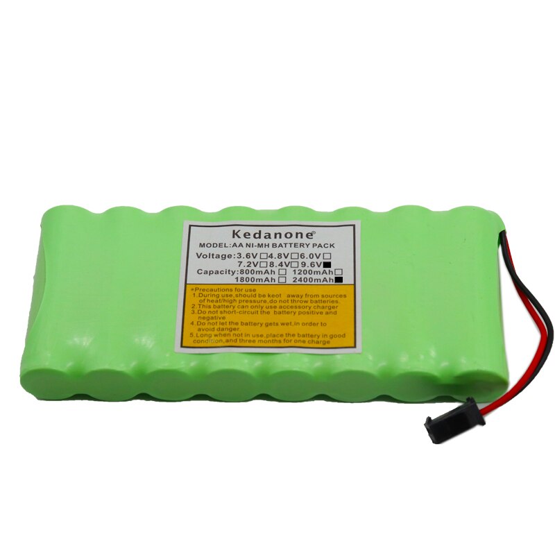 original 2400mah Ni-Mh 9.6V AA rechargeable battery pack AA cell for RC Car helicopter toys LED light cordless phone SM plug