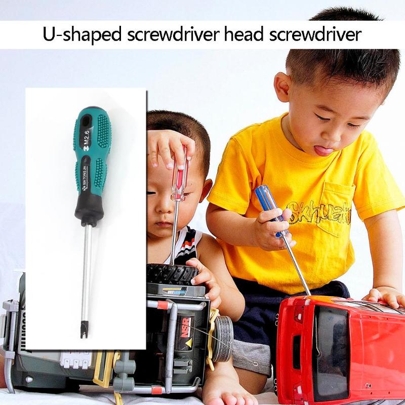 4PCS Triangle Screwdriver Set Manual Insulated Screw Driver Screwdrivers Kit Steel U-shaped Screwdriver Repair Hand Tool