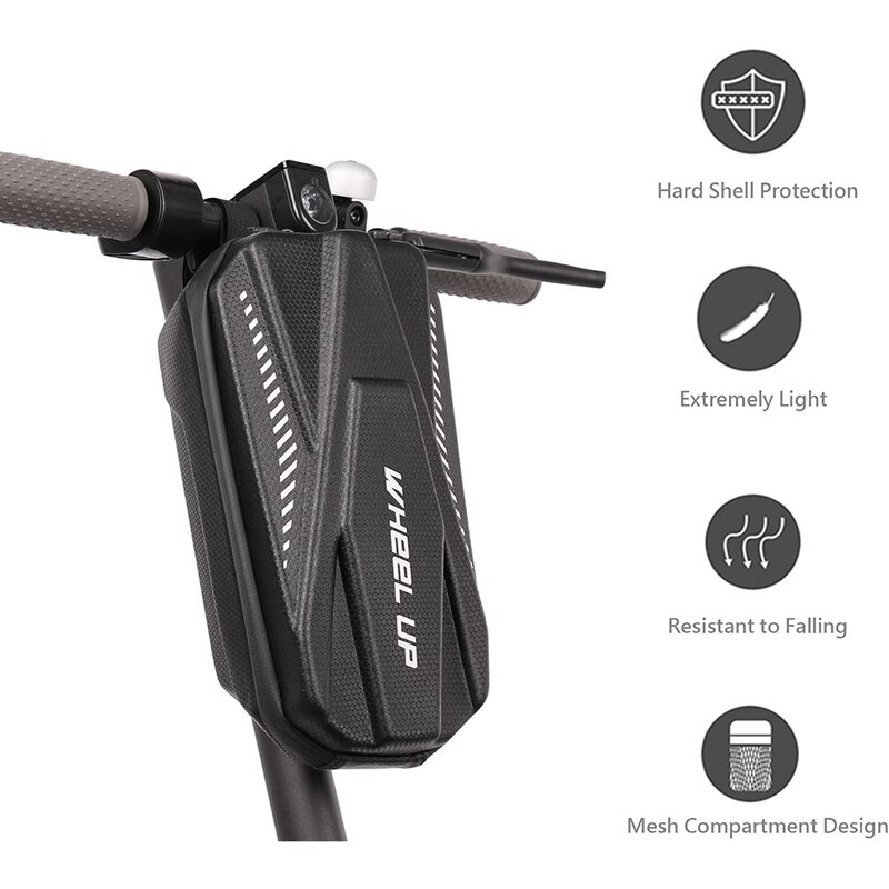 Elektrische Scooter Voor Opbergtas Hoofd Handvat Tas Opknoping Tas Voor Xiaomi Mijia M365 Pro Scooter Accessoires Zwart
