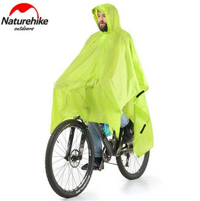 Naturehike 3 in 1 Ourdoor Raincoat Portable Multifunctional Water-resistant Shade Cover Waterproof Poncho Rainwear