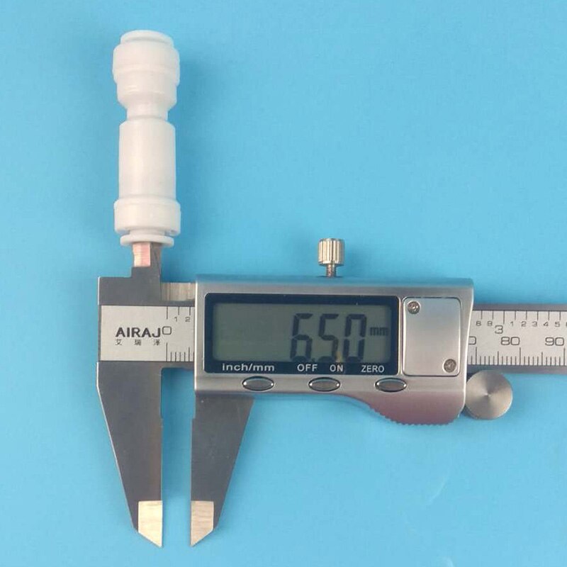 5 pièces valve unidirectionnelle clapet anti-reflux vanne clapet anti-retour pour éviter le fluide refoulement sans boucle 1/4 "OD directe joint rapide