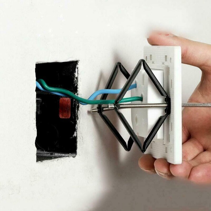1 Set Wall Mount Switch Box Reparatie Tool Switch Cassette Hersteller Ondersteuning Staaf Elektricien Accessoires